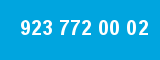 923 772 00 02